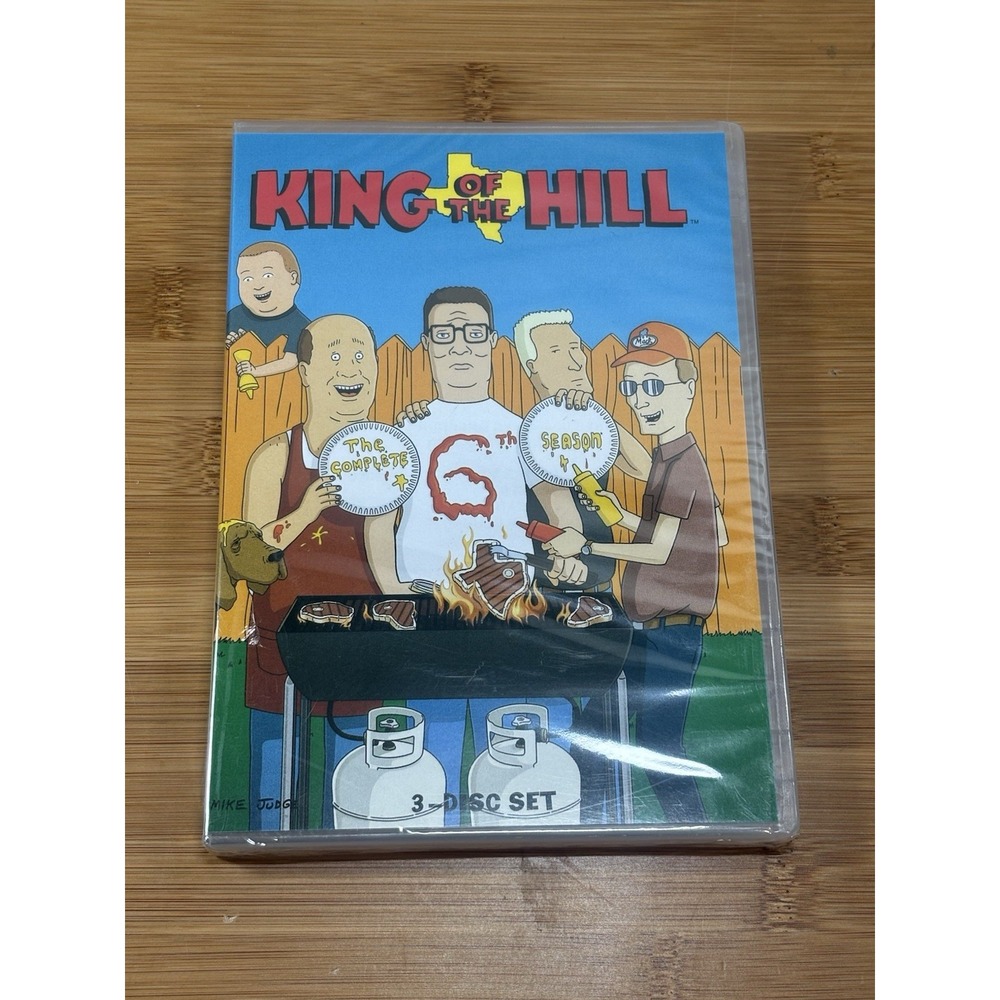 King of the Hill: The Complete Sixth Season (DVD, 2006) Brand New & Sealed